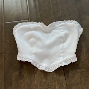 Princess Polly Ruffled Heart Corset Top
